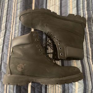 Black Timberland Boots